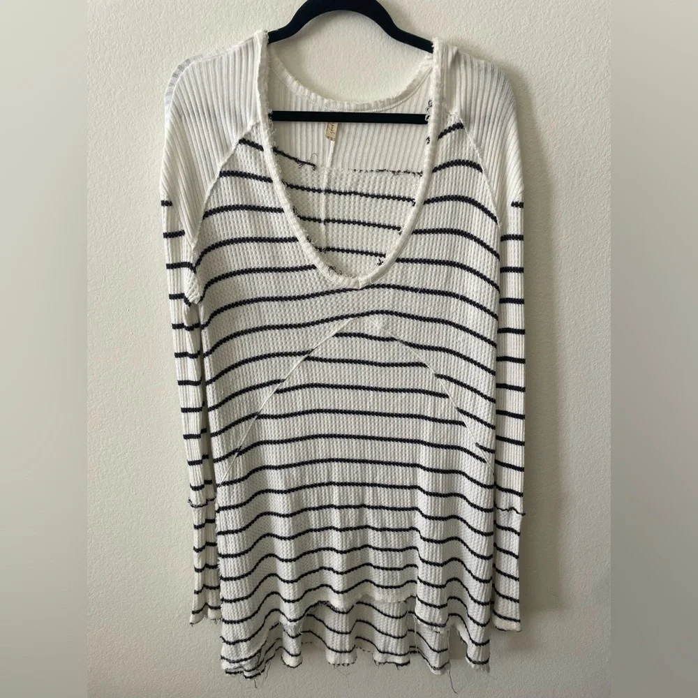 Free people Striped Long Sleeve Women's Top